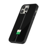 Coque iPhone 12 Pro Max - Silicone rigide noir Canton VD noir