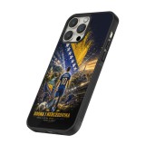 Coque iPhone 12 Pro Max - Silicone rigide noir Football Bosnie-Herzégovine splash 2026