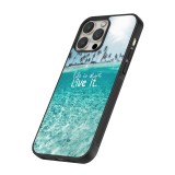 Coque iPhone 13 Pro Max - Silicone rigide noir Summer 18 24