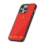 iPhone 14 Pro Case Hülle - Silikon schwarz Spanien 2026 personalisierbares Fussballtrikot