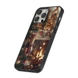 Coque iPhone 16 Pro Max - Silicone rigide noir Christmas 25 Xmas Nutcracker