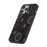 Coque iPhone 16 Pro Max - Silicone rigide noir Suns and Moons