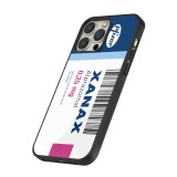 Coque iPhone 16 Pro Max - Silicone rigide noir Xanax Alprazolam 2025