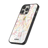 Coque iPhone 16 Pro - Silicone rigide noir Maillot de football Ghana 2026 personnalisable