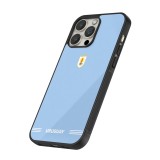 Coque iPhone 16 Pro - Silicone rigide noir Maillot de football Uruguay 2026 personnalisable