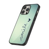 iPhone 16 Pro Case Hülle - Silikon schwarz Smile