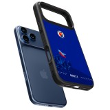 Coque iPhone 17 Pro Max - Silicone rigide noir Maillot de football Haïti 2026 personnalisable
