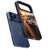 Coque iPhone 17 Pro Max - Silicone rigide noir Mustang 69 Grand Canyon