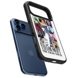 Coque iPhone 17 Pro Max - Silicone rigide noir Taylor Swift The Eras Tour