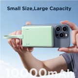 20W Powerbank Joyroom JR-PBM01 MagSafe 10000mAh externer Akku mit Standfuß - Grün