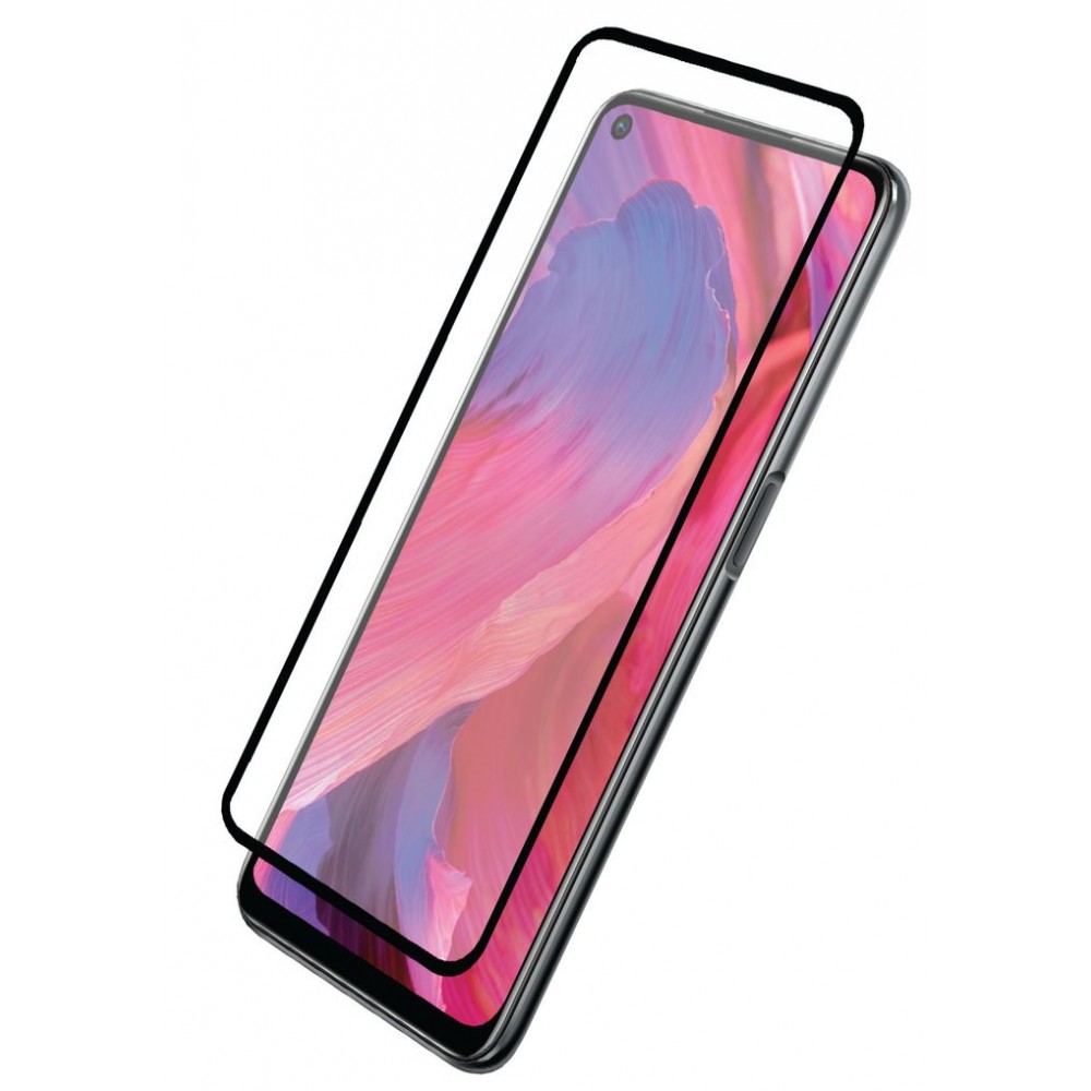 3D Tempered Glass OPPO A54 5G - Vitre de protection d'écran intégrale verre trempé avec bords noirs