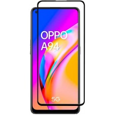 3D Tempered Glass OPPO A94 5G - Vitre de protection d'écran intégrale verre trempé avec bords noirs