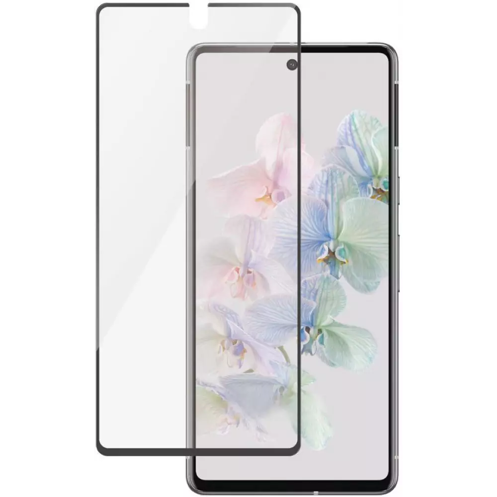 3D Tempered Glass Google Pixel 6 - Vitre de protection d'écran intégrale verre trempé avec bords noirs