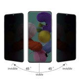 3D Tempered Glass Samsung Galaxy S21 Ultra - Vitre de protection d'écran intégrale Privacy anti-espion avec bords noirs