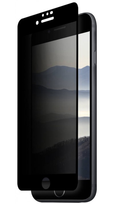 3D Tempered Glass Samsung Galaxy S20 Ultra - Vitre de protection d'écran intégrale Privacy anti-espion avec bords noirs