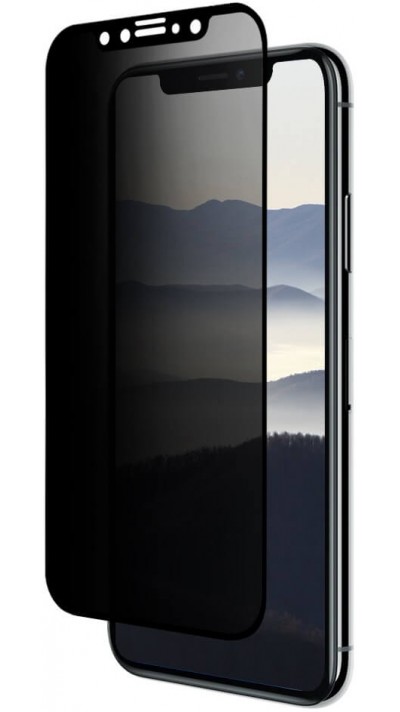 3D Tempered Glass Samsung Galaxy S23+ - Vitre de protection d'écran intégrale Privacy anti-espion avec bords noirs