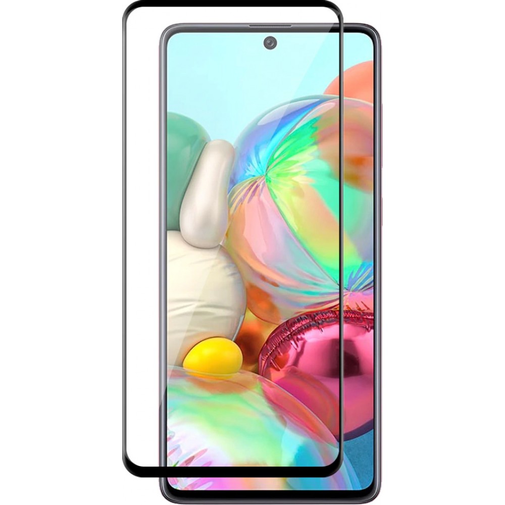 3D Tempered Glass Samsung Galaxy A21s - Vitre de protection d'écran intégrale verre trempé avec bords noirs