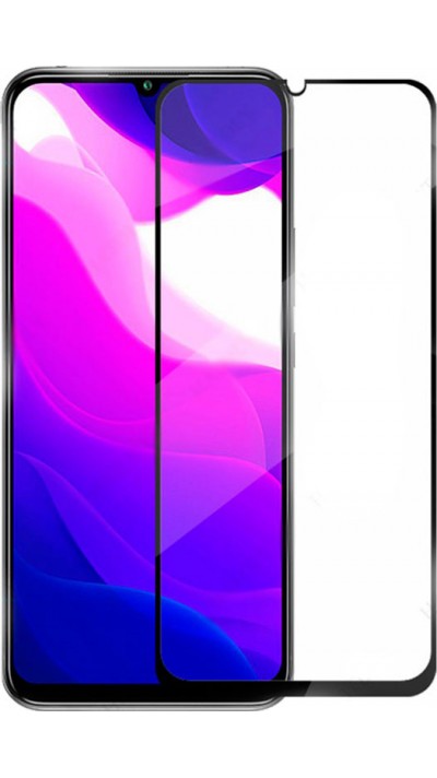 3D Tempered Glass Xiaomi Mi 10 Lite 5G - Vitre de protection d'écran intégrale verre trempé avec bords noirs