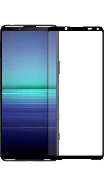 3D Tempered Glass Xperia 10 IV - Vitre de protection d'écran intégrale verre trempé avec bords noirs