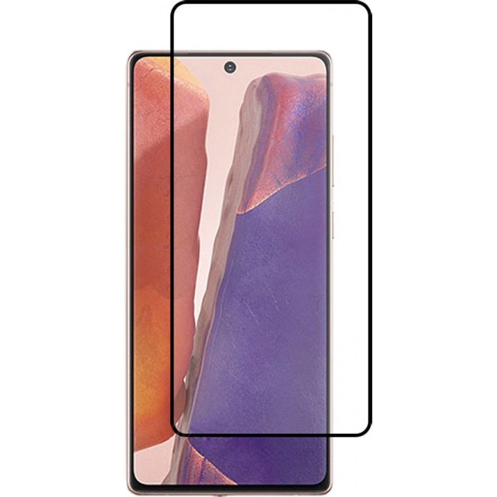 3D Tempered Glass Samsung Galaxy Note 20 Ultra - Vitre de protection d'écran intégrale verre trempé avec bords noirs