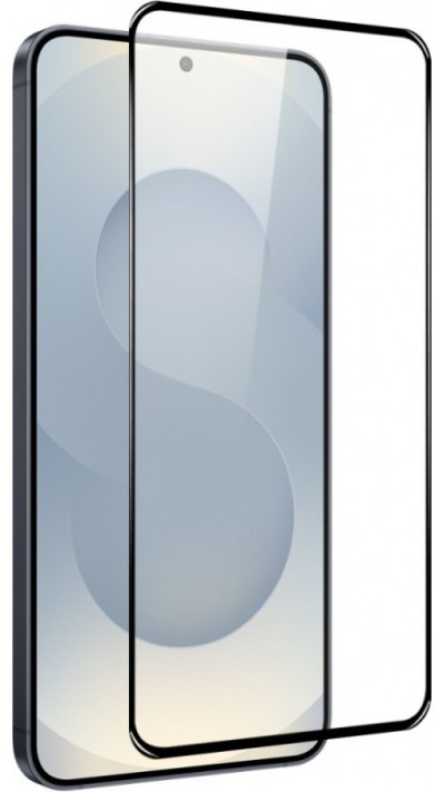 3D Tempered Glass Samsung Galaxy S25 Edge - Vitre de protection d'écran intégrale verre trempé avec bords noirs