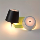 Abat-jour design lampe LED pour bouteille adaptable universel - Blanc