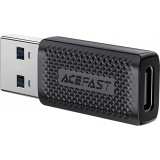Acefast J2 - USB-C 3.0 (weiblich) auf USB-A 3.0 (männlich) Adapter 5Gb/s - Schwarz