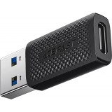 Acefast J2 - USB-C 3.0 (weiblich) auf USB-A 3.0 (männlich) Adapter 5Gb/s - Schwarz