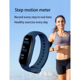 Active Fitness Tracker M7 - Bracelet sportif intelligent Montre connectée Bluetooth - Noir