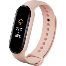 Active Fitness Tracker M7 - Bracelet sportif intelligent Montre connectée Bluetooth - Rose