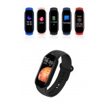 Active Fitness Tracker M7 - Bracelet sportif intelligent Montre connectée Bluetooth - Rose