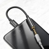 Adaptateur Baseus L54 pour écouteurs USB-C / mini jack 3.5mm DAC 24 bit 48 KHz - Convertisseur Audio Numérique Haute Résolution - Noir