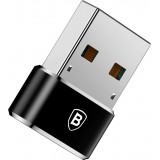 Adaptateur USB-C vers USB-A Mini Baseus haut débit pour appareils compatibles - Noir