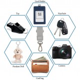 Adaptateur de lanière universel pour les coques de smartphone, les porte-clés, les appareils photo et plus - Rouge