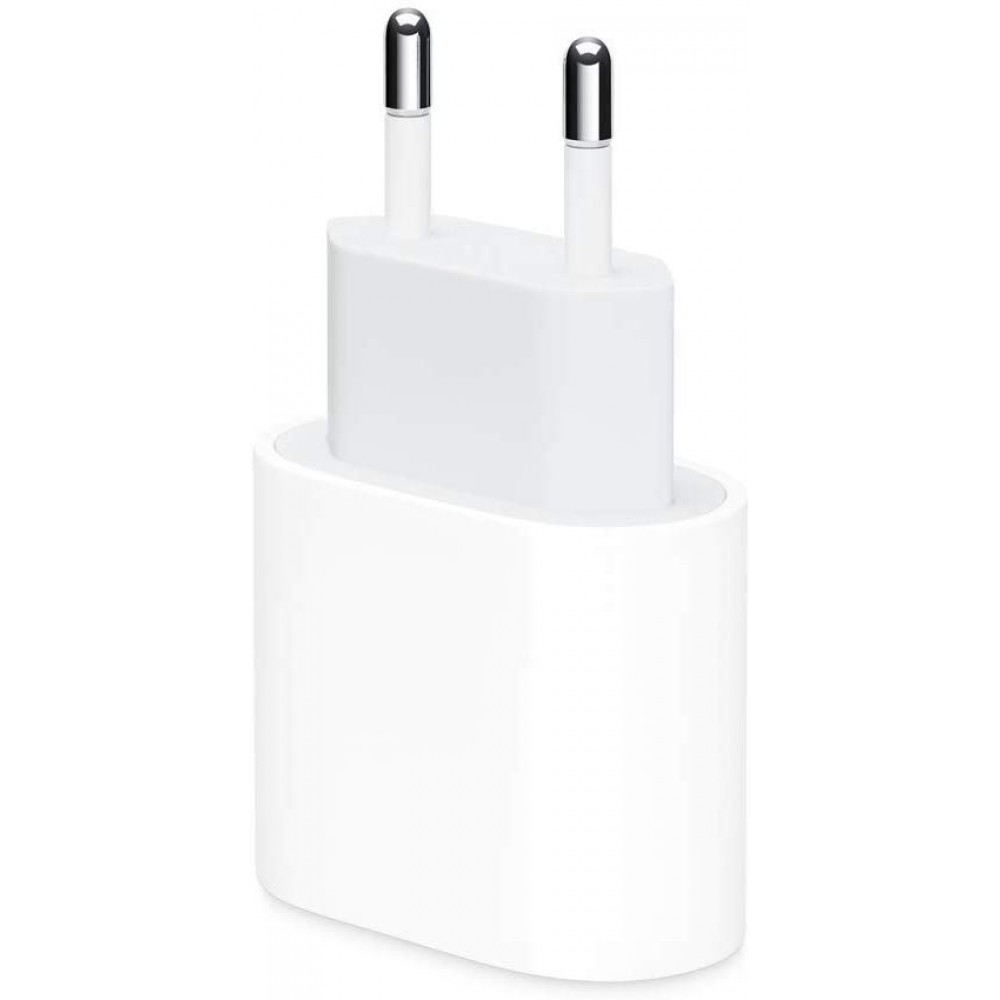 Adaptateur secteur Power Plug 20W USB-C iOS & Android - Blanc