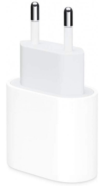 Adaptateur secteur Power Plug 20W USB-C iOS & Android - Blanc