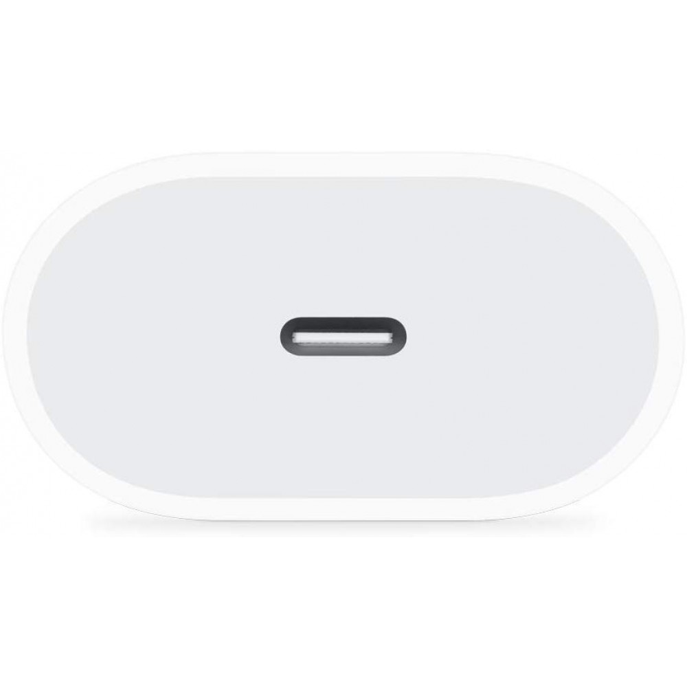 Adaptateur secteur Power Plug 20W USB-C iOS & Android - Blanc