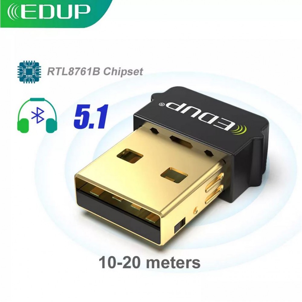 Adaptateur universel Bluetooth 5.1 - Connexion sans-fil à un PC sans Bluetooth