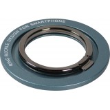 Anneau de support magnétique en aluminium avec la fonction Magsafe - Bleu