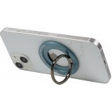 Anneau de support magnétique en aluminium avec la fonction Magsafe - Bleu