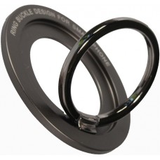 Anneau de support magnétique en aluminium avec la fonction Magsafe - Noir
