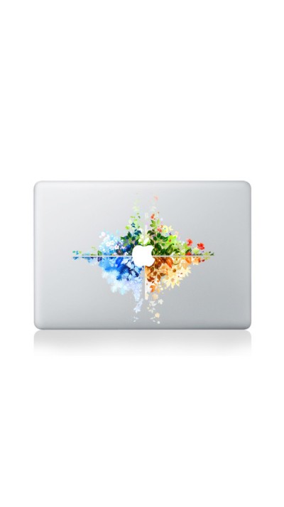 Autocollant MacBook -  4 seasons