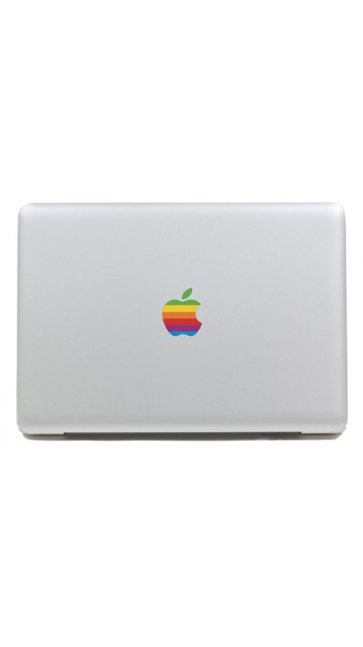 Autocollant MacBook Apple logo vintage