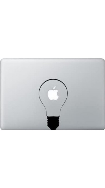 Autocollant MacBook - Light Bulb