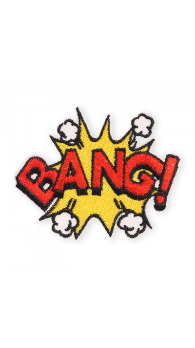 Autocollant sticker pour téléphone/tablette/ordinateur brodé en 3D - BANG