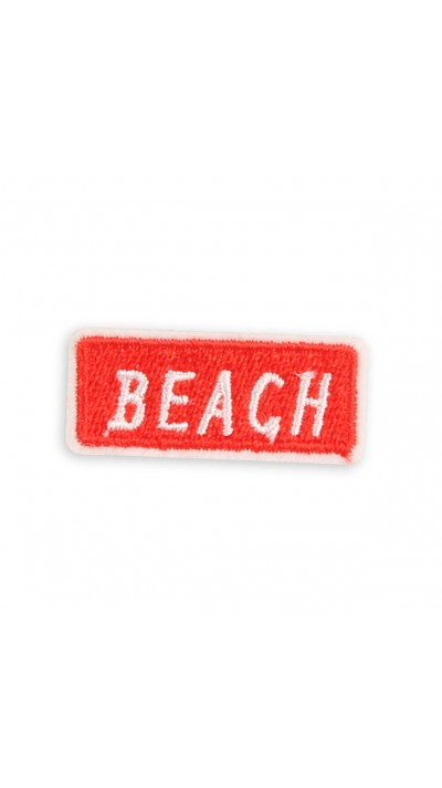 Autocollant sticker pour téléphone/tablette/ordinateur brodé en 3D - BEACH