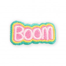 Autocollant sticker pour téléphone/tablette/ordinateur brodé en 3D - Boom