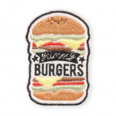 Sticker Aufkleber für Handy/Tablet/Computer 3D gestickt - Burgers