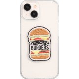 Sticker Aufkleber für Handy/Tablet/Computer 3D gestickt - Burgers