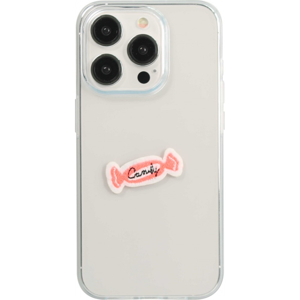 Autocollant sticker pour téléphone/tablette/ordinateur brodé en 3D - Candy bonbon